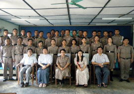写真2:ミャンマー刑務所運営改善支援